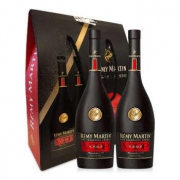 RéMY MARTIN 人头马 V.S.O.P 优质香槟区干邑白兰地 375ml*2支 *2件