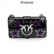 京东Plus会员：PINKO 2018秋冬新品包袋 MINI LOVE STARS 2 女士单肩包 1P218QY51R