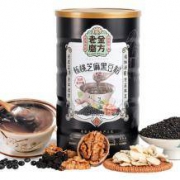 老金磨方 黑芝麻核桃黑豆粉 600g