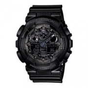 CASIO 卡西欧 G-SHOCK GA-100CF-1A9 男士双显运动手表