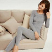 网易严选 女款咖啡碳+5℃升级保暖内衣 套装