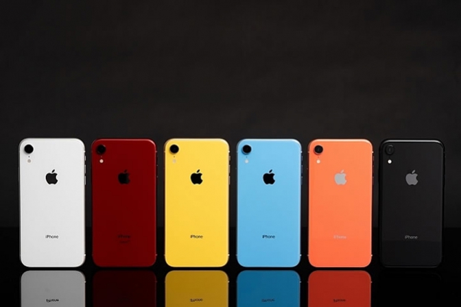 Apple Iphone Xr 开卖 一起看六色实机质感 Iphone Xr颜色 外观