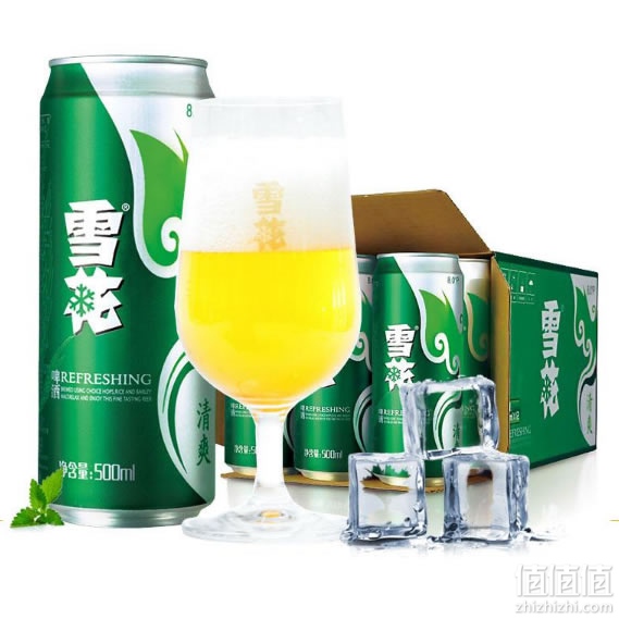 雪花清爽啤酒