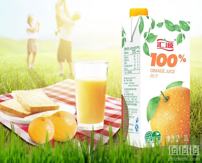 汇源青春版100%橙汁