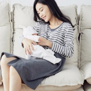 网易严选 女士侧开可哺乳孕产妇连衣裙