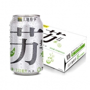 天地精华 青瓜味 苏打气泡水 330ml*20罐 *2件