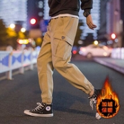 要风度也要温度！智驼 男士 加绒 工装裤