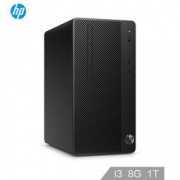 HP 惠普 战86 台式电脑主机（i3-8100、8G、1TB）