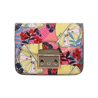 芙拉（FURLA）  METROPOLIS系列 迷你款印花小方包