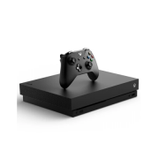 微软（Microsoft）  Xbox One X 1TB 天蝎座 游戏机 双手柄版