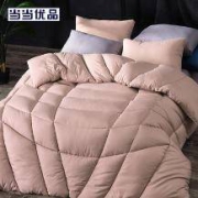 当当优品 保暖羽丝绒冬被春秋被芯 双人被子200*230cm