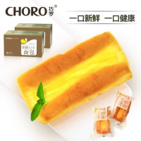 巧罗 奶酪芝士味夹心面包整箱608g