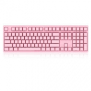 Akko 艾酷 Ducky Zero 3108 PBT 机械键盘 108键 cherry 樱桃轴 茶轴 粉色