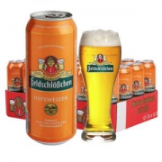 Feldschlobchen 费尔德堡 小麦白啤酒 500ml*24听 *2件
