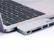 iSky Type-C转接头USB-C充电转换器Hub集线器USB3.0分线器读卡器