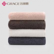grace 洁丽雅 纯棉毛巾 100g 34*74cm 3条装