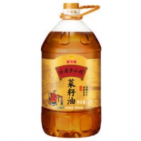 金龙鱼 非转基因 外婆乡小榨菜籽油 5L *2件 139.8元包邮（需用券，合69.9元/件）