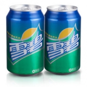 Sprite 雪碧  柠檬味 汽水 碳酸饮料 330ml*6罐