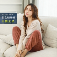 纳尔兹 慵懒风舒适仙女暖暖裤