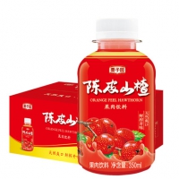 栗子园 山楂果汁350ML*15瓶