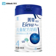 Abbott 雅培 Eleva 菁智纯净 婴幼儿配方奶粉 4段 900g