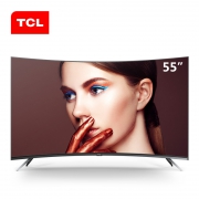 TCL 55V1M 55英寸4K超薄曲面电视