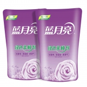 蓝月亮薰衣草香绿色柔顺剂500g*2袋