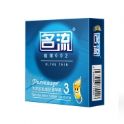 名流避孕套致薄系列002小盒3只装