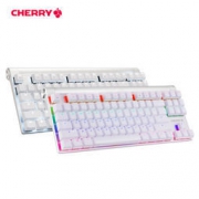 双11特价：CHERRY 樱桃 MX8.0 背光RGB侧刻 87键 合金游戏机械键盘 黑轴