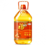 福临门 浓香压榨一级花生油 4L