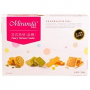 Miranda 蜜诺达 花式早餐西饼零食下午茶曲奇饼干 238g/盒