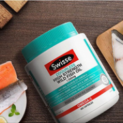 3倍差价！Swisse 无味深海鱼油 1500mg 400粒/瓶*2