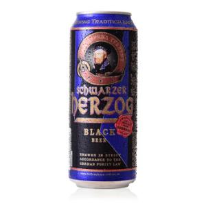 Schwarzer Herzog 歌德 黑啤酒 500ml*24听 *3件
