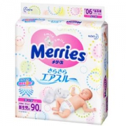 kao 花王 Merries 妙而舒 婴儿纸尿裤 NB 90片 2件装
