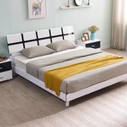 A家家具 现代简约双人床 1.5米