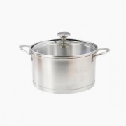 苏宁极物 三层复合底不锈钢汤锅 24cm