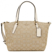 COACH 蔻驰 F57830 女士C纹LOGO手提包