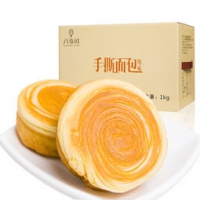八享时 手撕面包 1kg 网红饼干蛋糕 营养早餐 19.9元