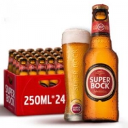 SUPER BOCK 超级波克 经典黄啤 250ml*24瓶 *2件