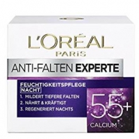 L'Oreal Paris 欧莱雅 冻龄专家55+钙源 抗皱保湿晚霜50ml*3瓶套装
