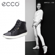 爱步（ECCO）  柔酷7号 女士真皮休闲靴
