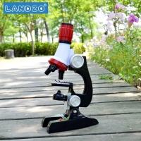 LANDZO 蓝宙 1200倍 高倍儿童显微镜套装