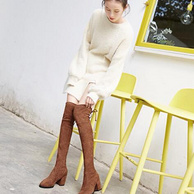 女神必备！DK Sheepskin UGG DK341 女士过膝长靴