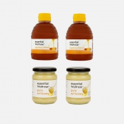 Waitrose 纯清澈蜂蜜 454g*2瓶 + 纯结晶蜂蜜 454g*2瓶
