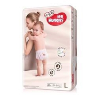 HUGGIES 好奇 心钻装 婴儿纸尿裤 大号尿不湿 L40片