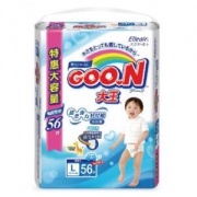 GOO.N 大王 维E系列 男宝宝拉拉裤 L56片  *5件