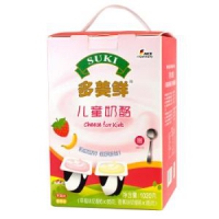 SUKI 多美鲜 草莓味/香蕉味 儿童奶酪 1020g（12杯）