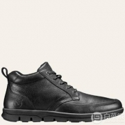 再降￥50！UK9.5码，SensorFlex缓震 Timberland 添柏岚 Bradstreet Moc-Toe 男士真皮中帮靴 Prime会员免费直邮含税