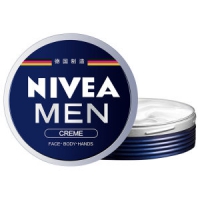 妮维雅（NIVEA）  男罐 男士保湿补水面霜 30ml
