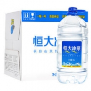 限地区： 恒大冰泉 长白山天然弱碱性矿泉水 4L*4桶 整箱装